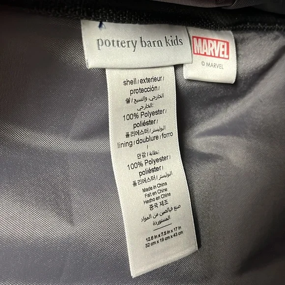 Pottery Barn Kids Mackenzie Backpack Spider-man - Picture 3 of 3